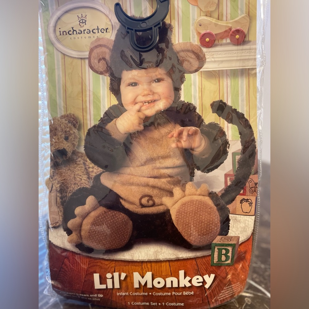 Halloween lil monkey costume